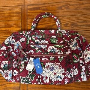 NWT Vera Bradley weekender travel bag